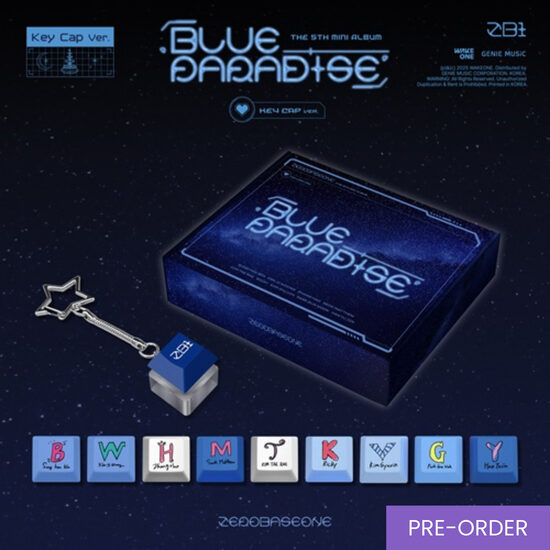 {PRE-ORDER} ZEROBASEONE - 5th Mini Album [BLUE PARADISE] (Key Cap Ver.)